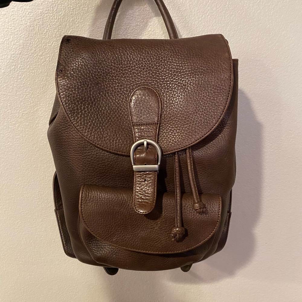 Mini Leather backpack